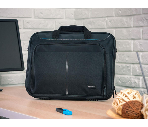Natec TORBA DO LAPTOPA DOBERMAN 15.6" - 16" CZARNA - 1480425 - zdjęcie 6